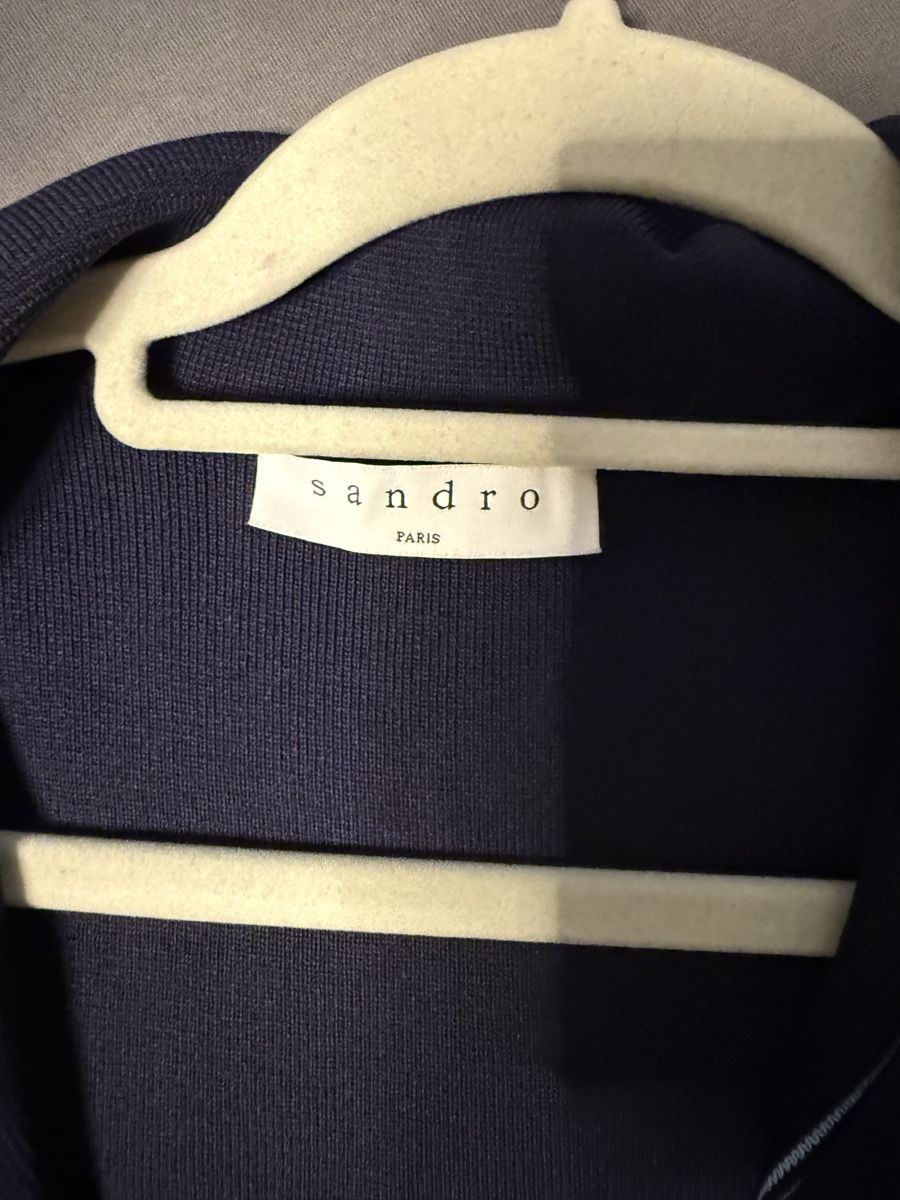 Sandro Robes: Sandro Kleid dunkelblau kurzarm Grösse 1 – D'occasion à Forch par kat_98t7 1