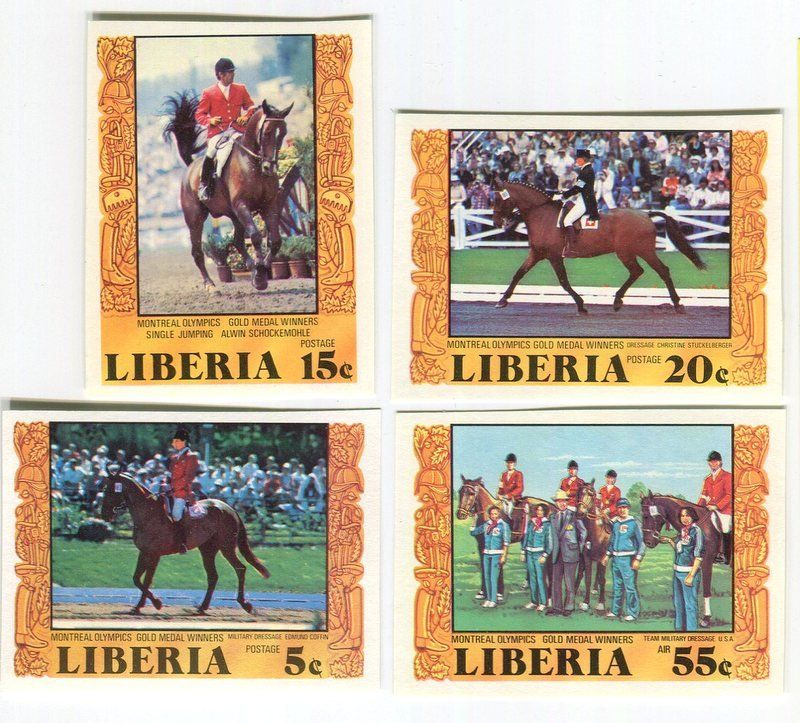 Alle Briefmarken: Briefmarken "Pferdesport". Liberia. – Neu und originalverpackt aus Basel von Butsch5