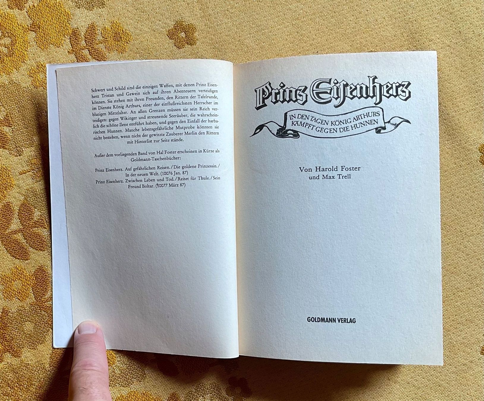 Libri: Taschenbuch Prinz Eisenherz – Usato da Endingen venduto da nathan05 3