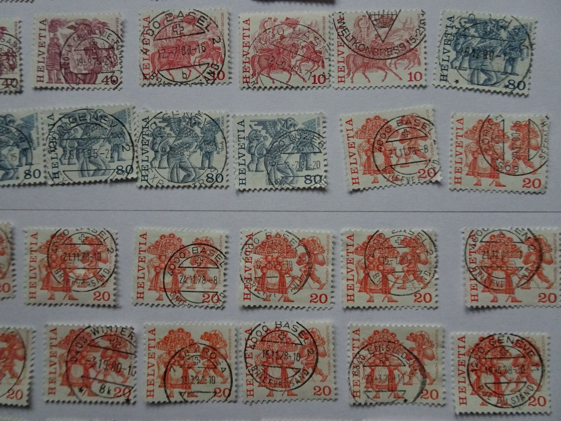 Tutti i francobolli: Vollstempel – Usato da Aadorf venduto da Chnorli-Furz 4