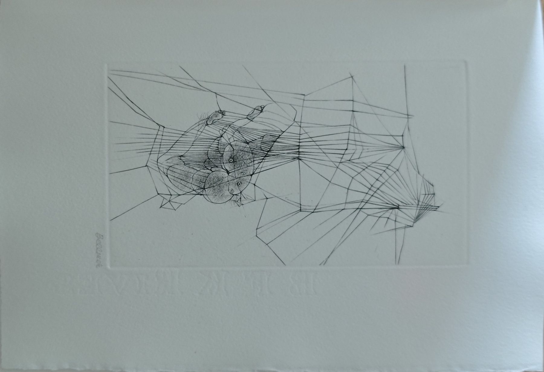 Tableaux: Hans Bellmer Mode d'emploi 1967 Etching Print – D'occasion à St moritz par apog 4