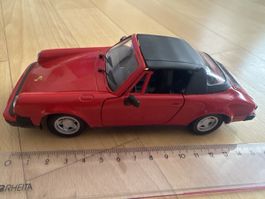 Porsche 911 Targa, rot, Polistil, Tonka, 1:25, Vintage!