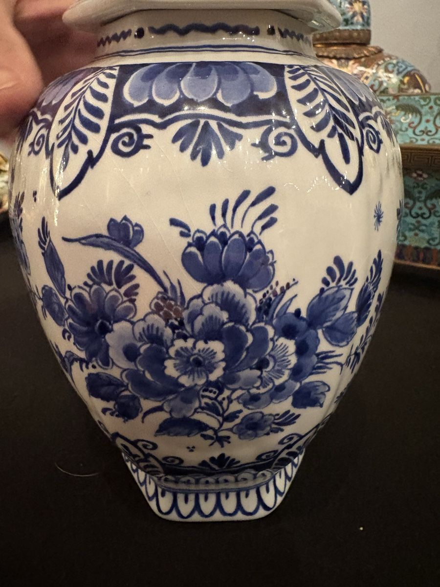 Vasi & Recipienti: Keramikvase Delft Blau, Handbemalt – Nuovo (secondo la descrizione) da Gündisau venduto da Gregory-dean 2