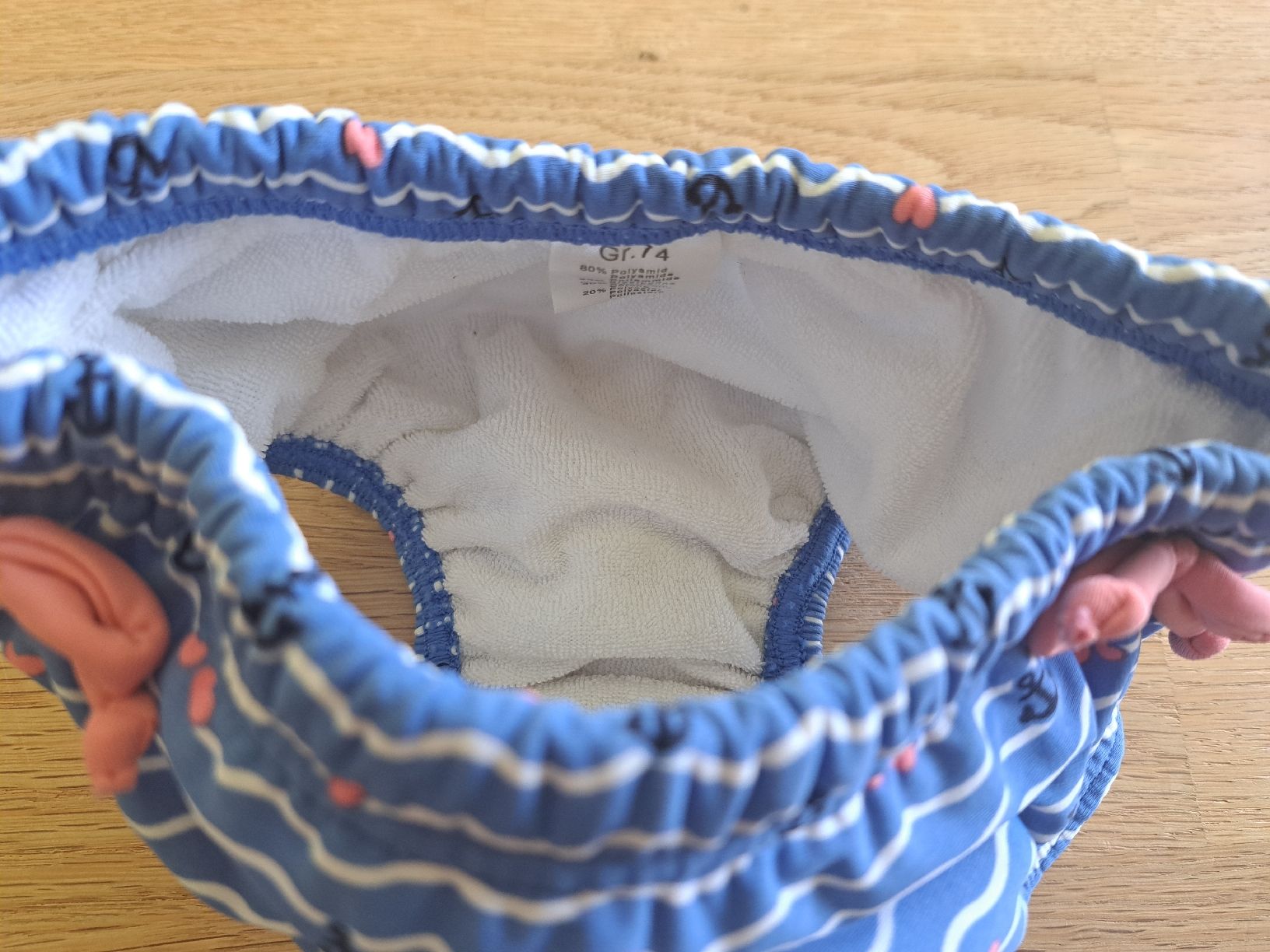 Costumi da bagno: Dichte Badewindel Badehose Gr. 74 – Usato da Bergdietikon venduto da Staphylococcus 3