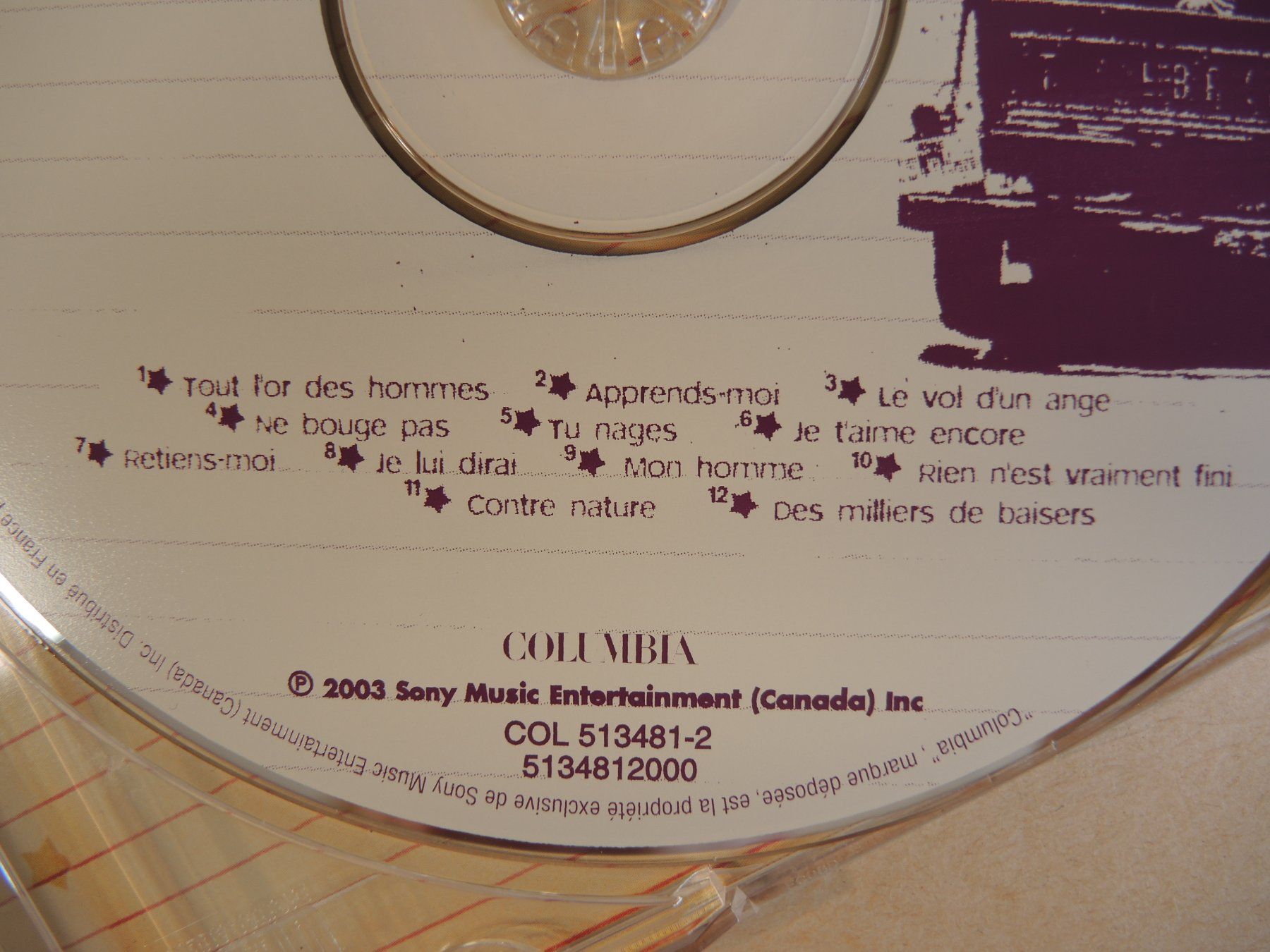 CD: Celine Dion - 1 fille & 4 types CD – Usato da Rorschach venduto da maeck8 4