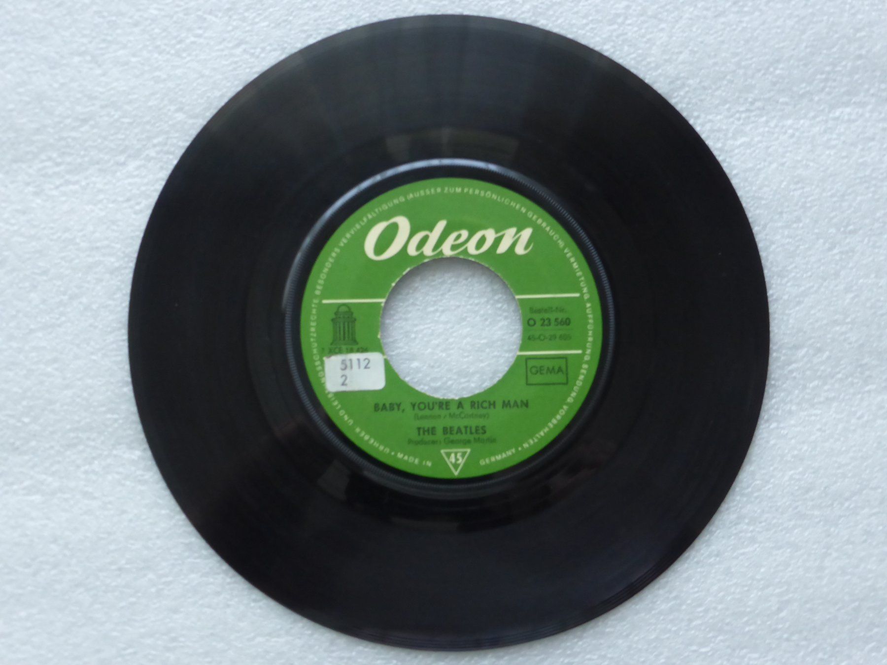Dischi in vinile: Vinyl Single   THE BEATLES – Usato da Küssnacht am Rigi venduto da Mondkinder 2