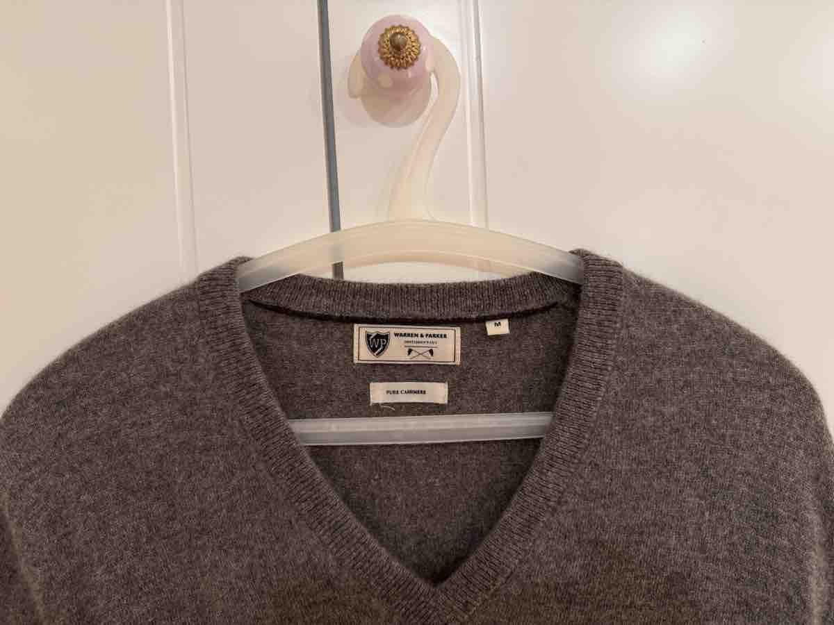 Pullover & Sweatshirts: Warren & Parker Pure Cashmere Pullover, grau, M – Neu (gemäss Beschreibung) aus Forch von Tchoupitoulas 4