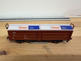 Spur N Roco 25093 Cleanwagen Schienenreinigungswagen
