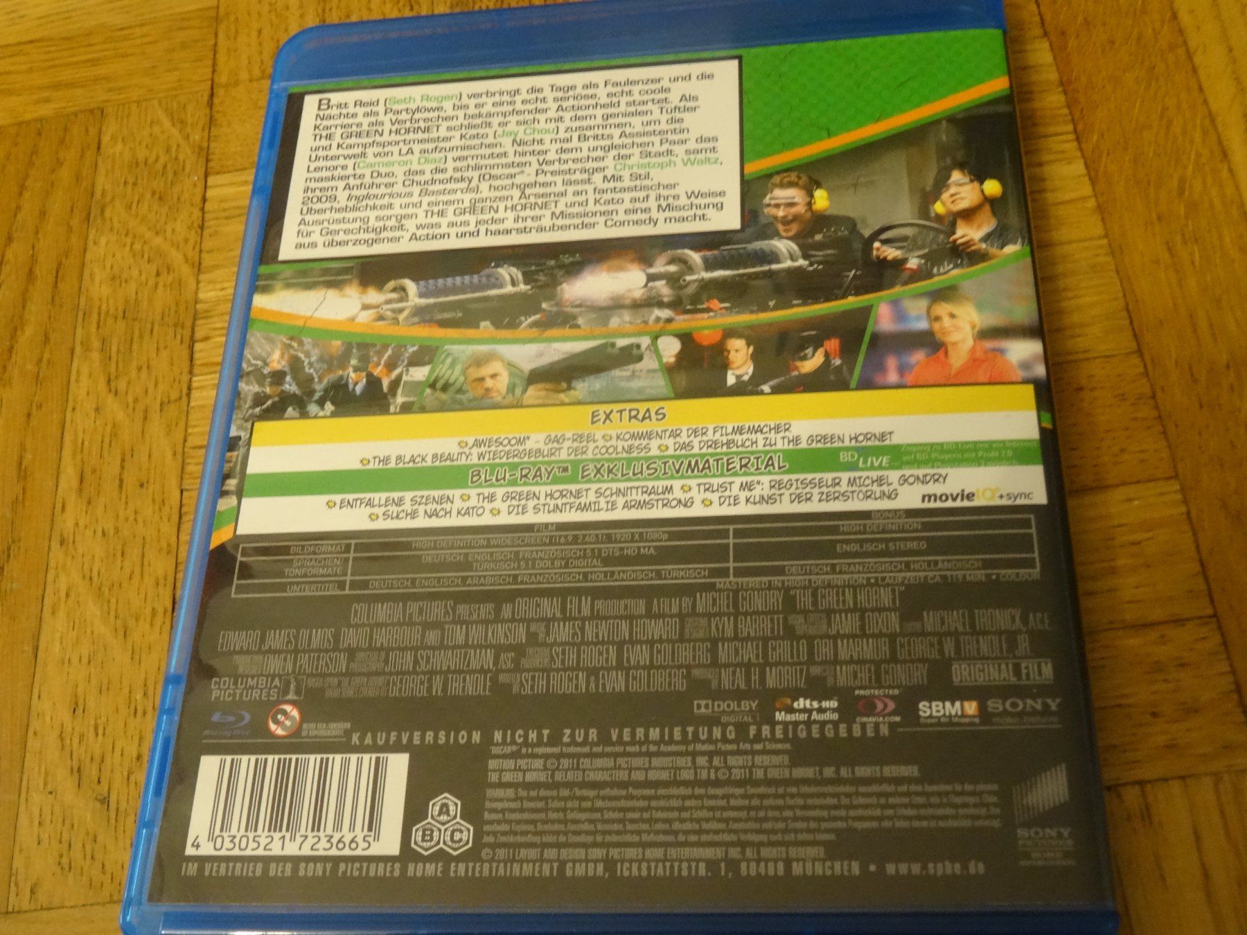 Tutti i DVDs: The Green Hornet Blu-ray – Usato da Olten venduto da Disc-Verkauf 2