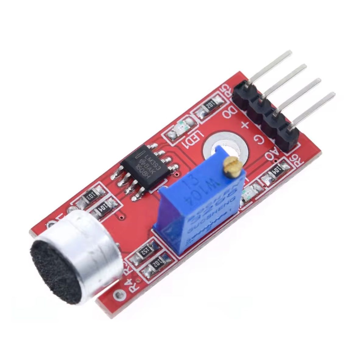 Componenti elettronici: Sound-Sensor Modul KY-037 - Analog & Digital – Nuovo e nell'imballaggio originale da Luzern venduto da MusikElektronikShop
