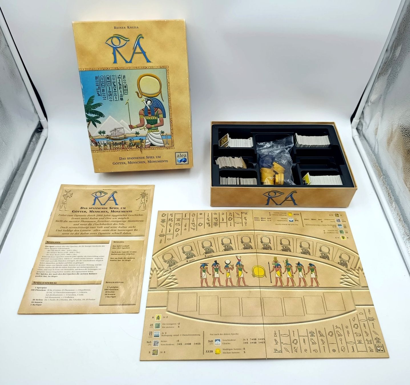 Spiele: Brettspiel Ra von Alea – Gebraucht aus Wil SG von Donaldus 2