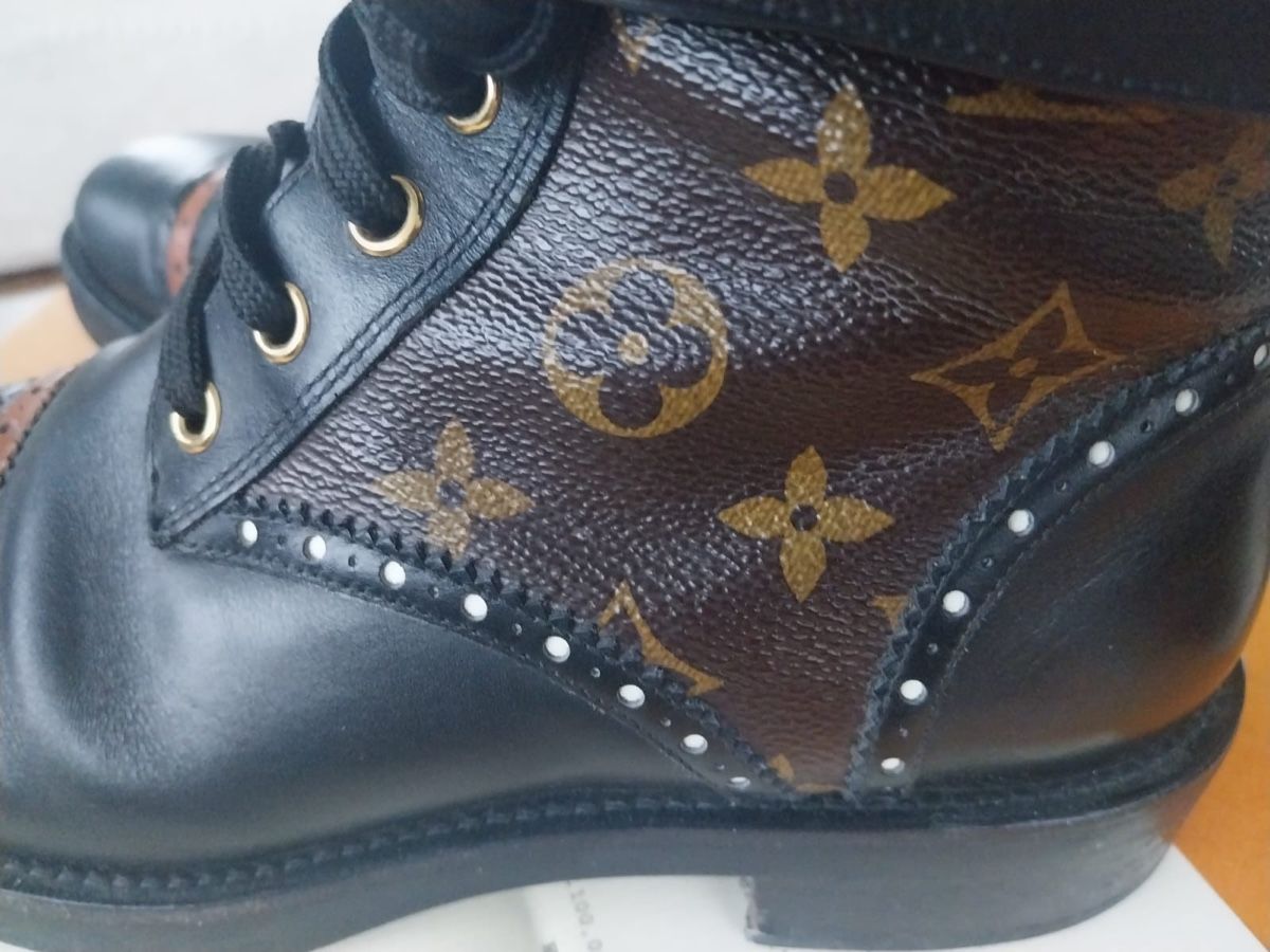 Louis Vuitton Damenschuhe: Louis Vuitton Stiefel Grösse 37 - Ranger Boots – Gebraucht aus Wangen SZ von Salim10 4