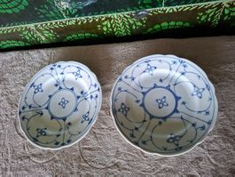 Zwiebelmuster Teller 2 Stk. antik Porzellan von Meissen