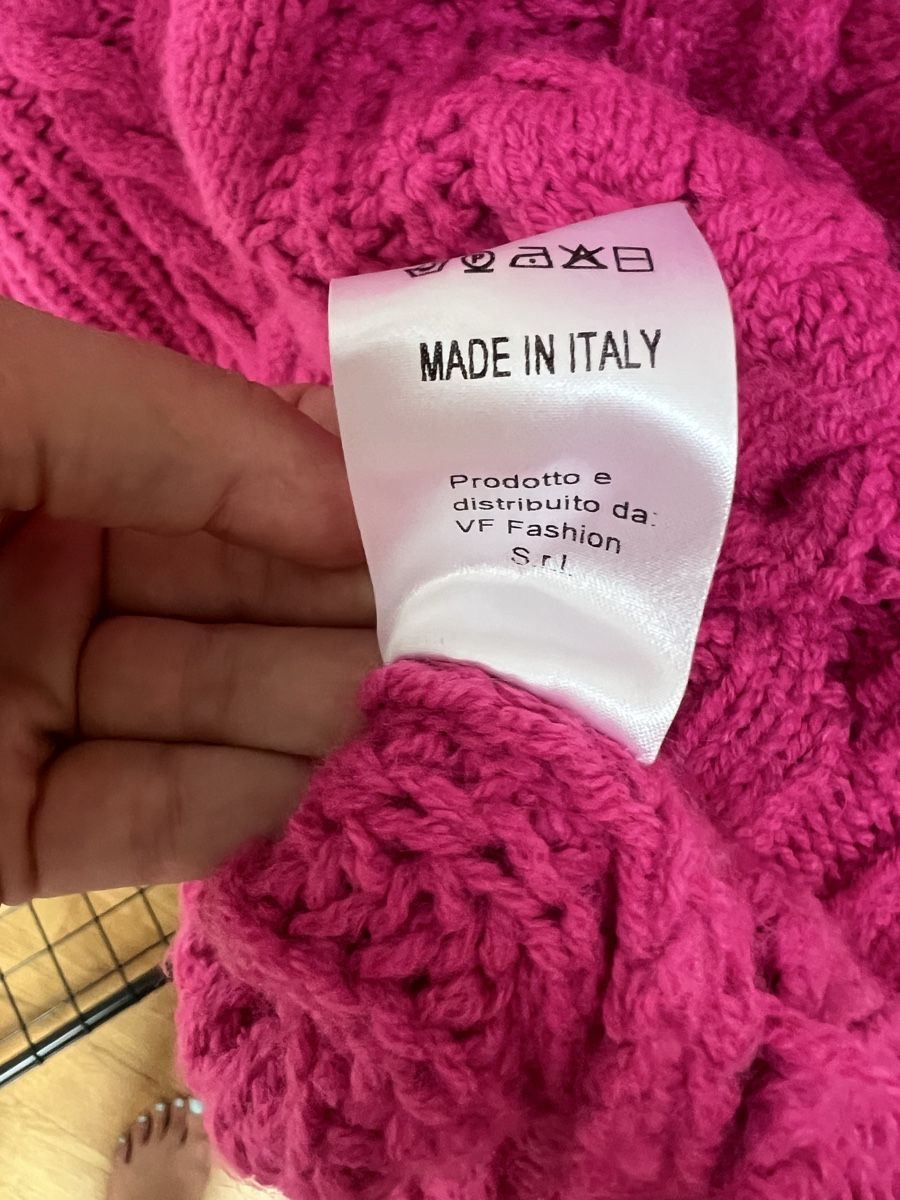 Maglioni & Felpe: Made in Italy Strick Winterpullover mit Fransen, Grösse M – Nuovo (secondo la descrizione) da Langenthal venduto da ivet7 3