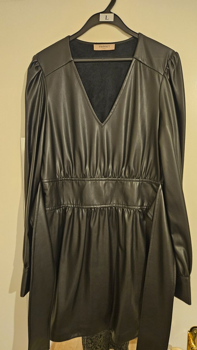 Twinset Vestiti: Robe effet cuir souple  ,Twinset – Nuovo (secondo la descrizione) da Crans Montana venduto da ser_mps8 2
