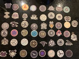 Sticker, VIKINGS, Aufkleber