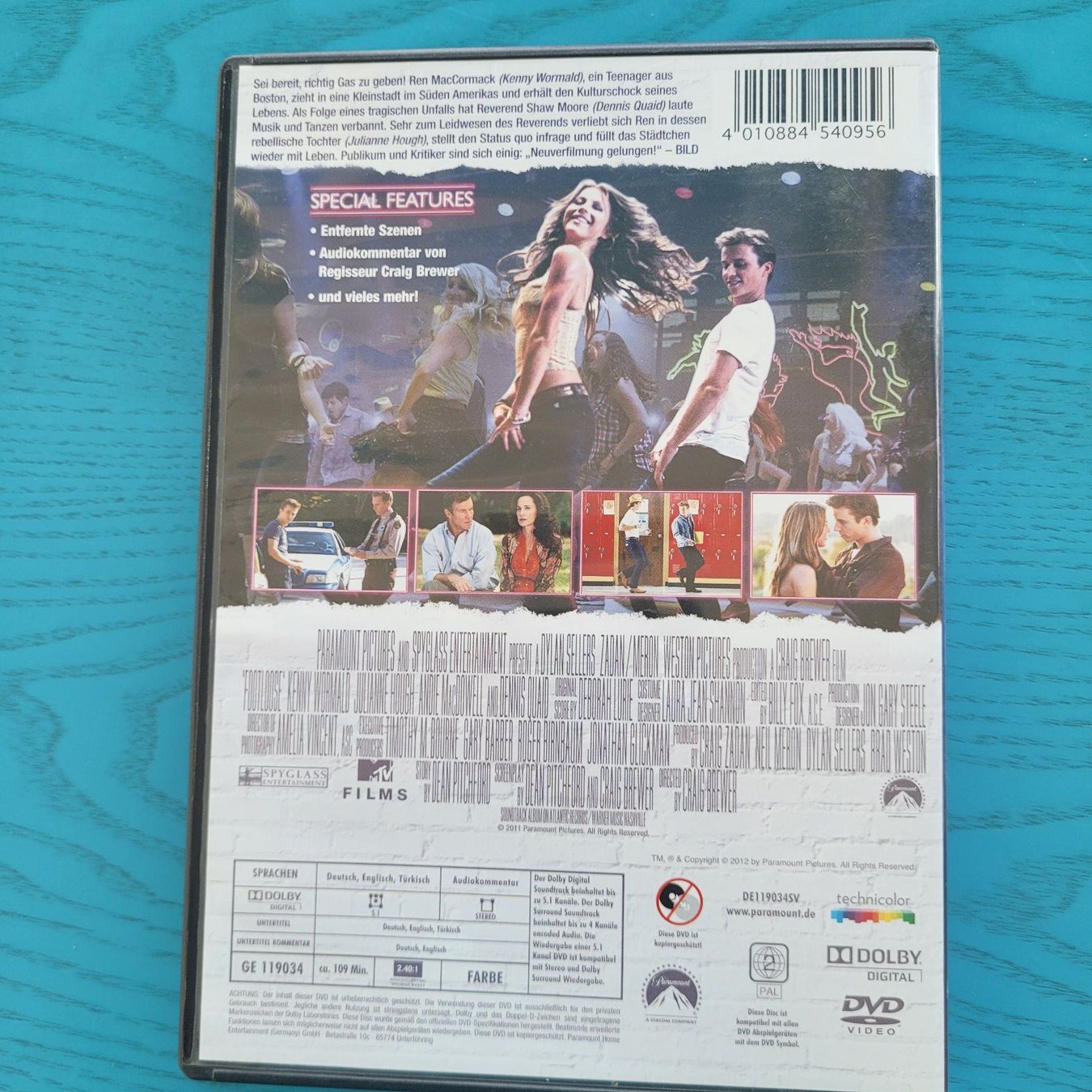 Alle DVDs: Footloose- DVD – Gebraucht aus SCHÜBELBACH von CoKaHa 1