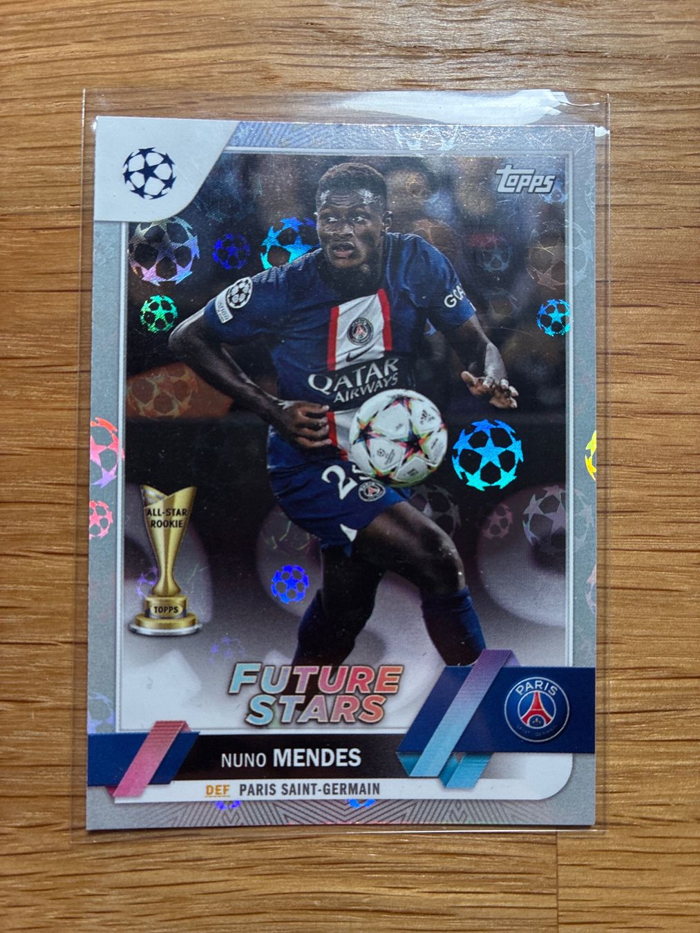Topps Carte collezionabili: Topps Flagship Nuno Mendes PSG Starball – Usato da Wangenried venduto da Garagara