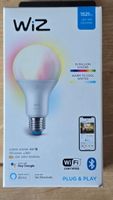 Smarte LED Lampe, WiZ, E27,  RGB, 1521 Lumen, Smart Home