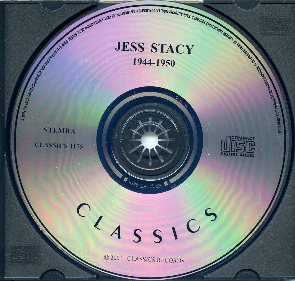 CD: Jazz-CD:  Jess Stacy 1944 - 1950  (Classics) – Usato da Hochfelden venduto da mue_lhm9 2