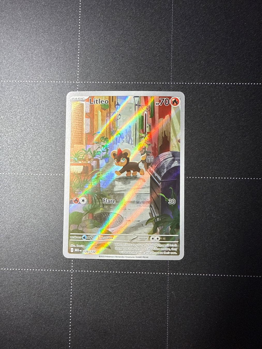 Pokémon Carte collezionabili: Pokemon Card Litleo AR #139 - Mega Evolutions – Nuovo (secondo la descrizione) da Gandria venduto da PokeBrothersCH