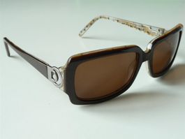 L-Kees 12509 C05 Acetat, braun/transparentes Gestell Kat 2