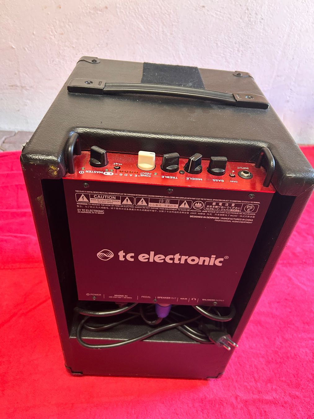 TC Electronic Amplificatori: Bassverstärker tcelectronic BG250 – Usato da Brigerbad venduto da artigji 1
