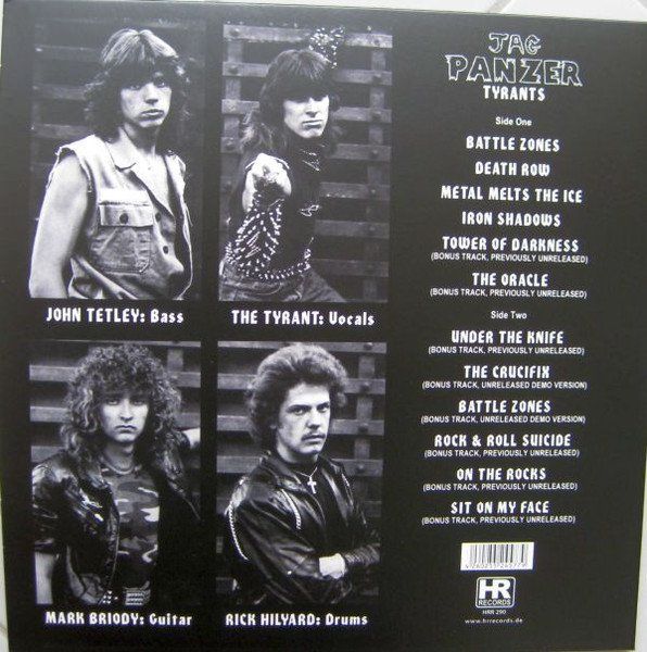 Schallplatten: Jag Panzer – Tyrants - Vergriffen! – Neu (gemäss Beschreibung) aus Brittnau von Zibu 1