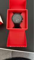 Swatch Chronograph Uhr schwarz wie neu