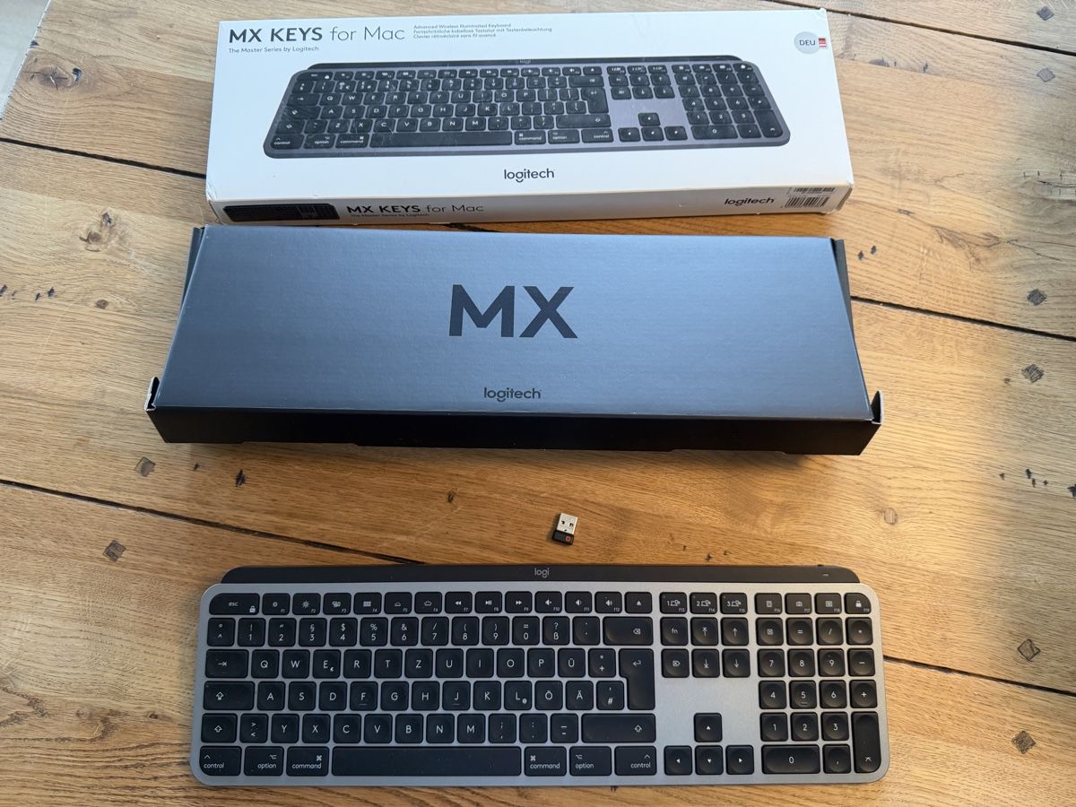 Logitech Tastaturen: Logitech MX Keys for Mac Tastatur – Gebraucht aus Zürich von ali_9qm9