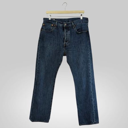 Levi's 501 Original Jeans W33 L30 Blau