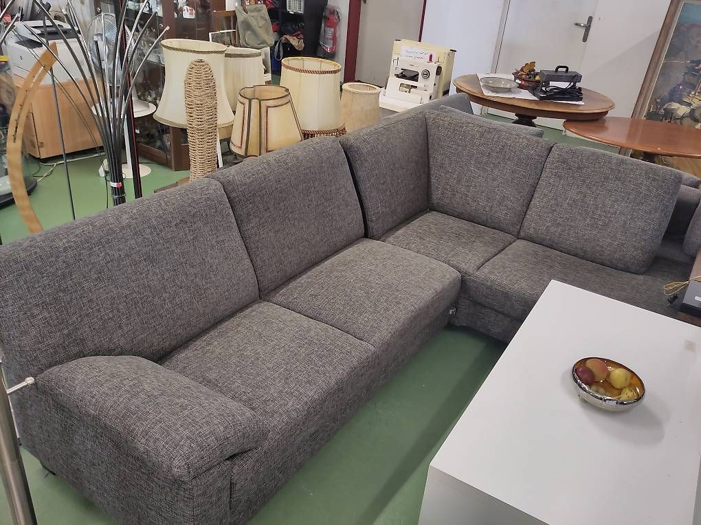 Sofas: Ecksofa grau Stoff – Gebraucht aus Pratteln von Cartonsducoeur_bl