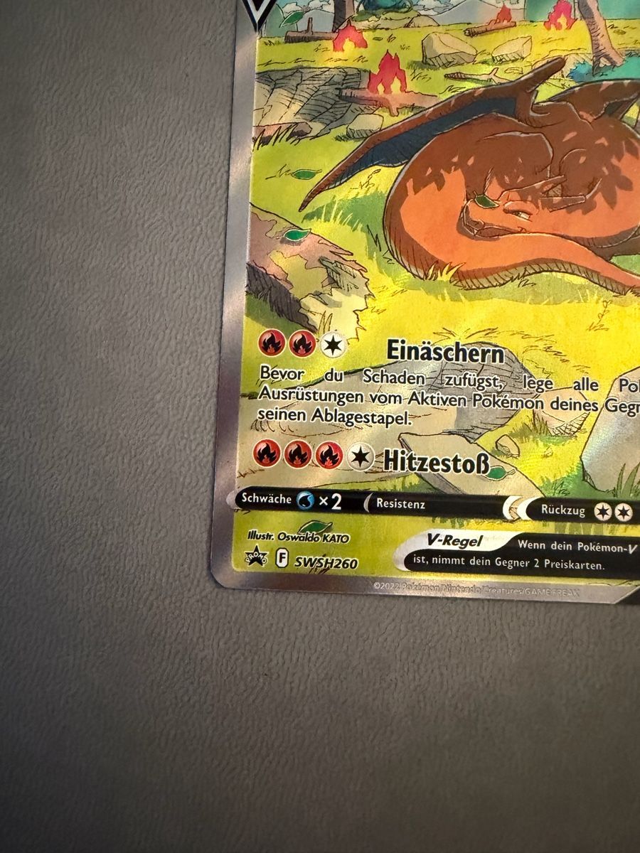 Pokémon Carte collezionabili: Glurak (SWSH 260) – Usato da Biel/Bienne venduto da SeeLoewe55 5