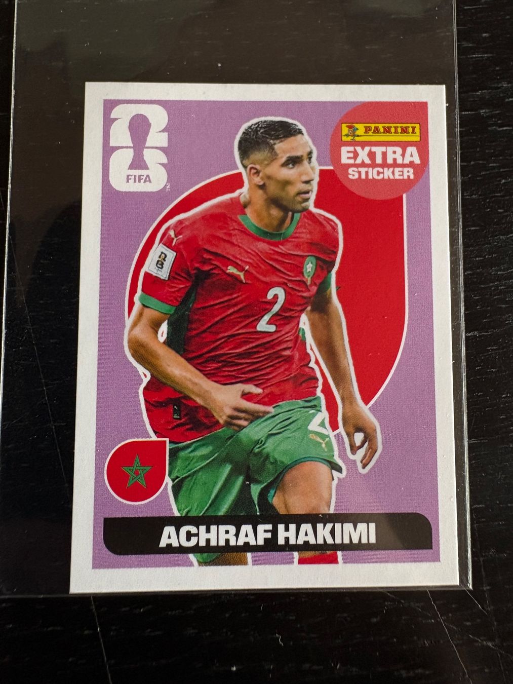 Panini Carte collezionabili: Hakimi Extra Sticker 2026 – Nuovo (secondo la descrizione) da Ettingen venduto da flo1988