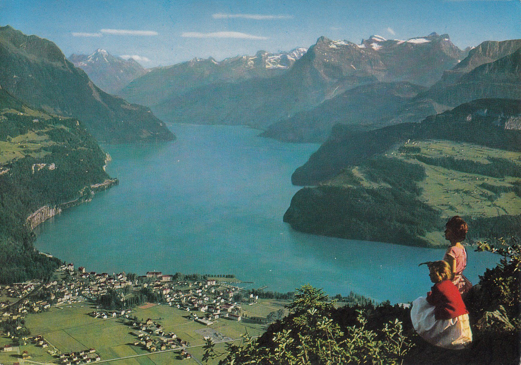 Cartoline postali: Brunnen 1972 – Usato da Bürglen TG venduto da StampGraf