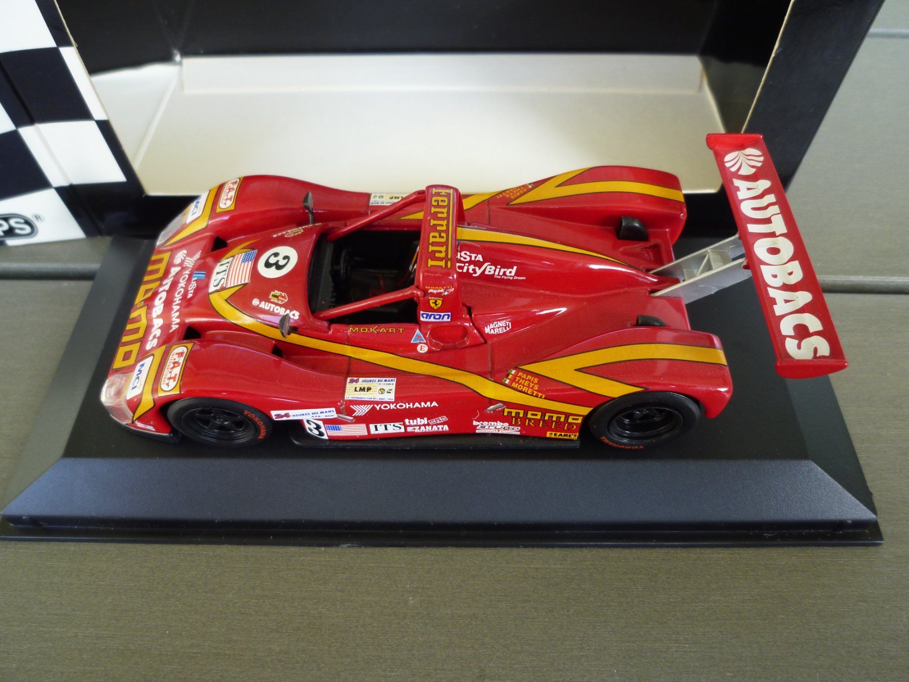Ferrari Modellini d'auto: Ferrari 333 SP (Le Mans  1997) – Nuovo e nell'imballaggio originale da Flawil venduto da Imperiosud 5