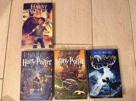Livre Harry Potter en espagnol et portuguais - 1 livre = 3.-