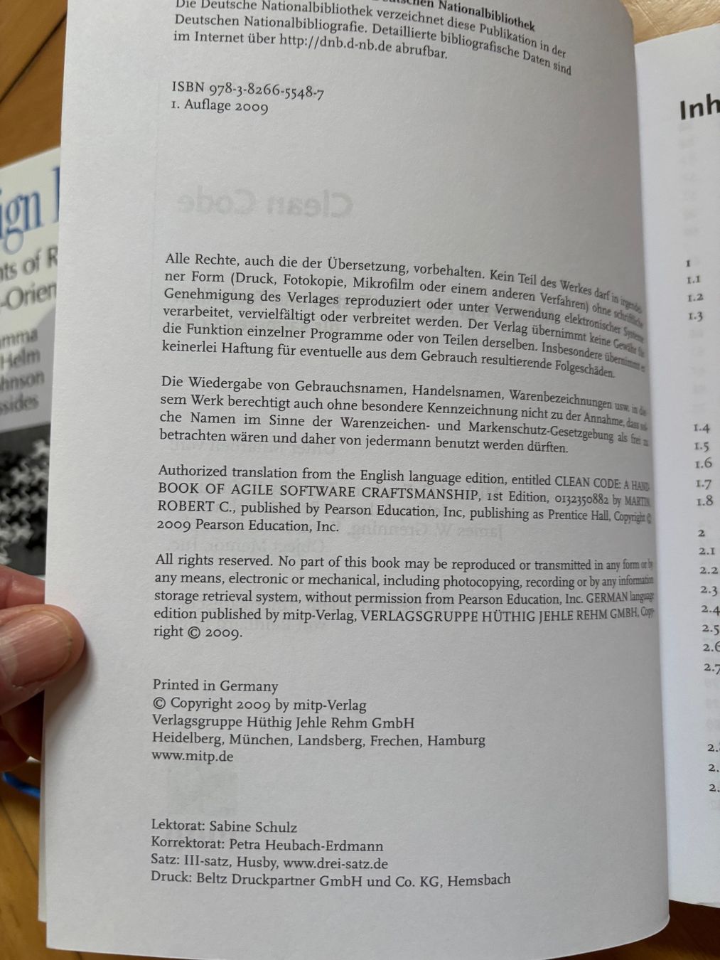 Livres: IT Klassiker: Clean Code – D'occasion à Zürich par hate_gadgets 1