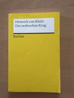 Heinrich von Kleist Der zerbrochne Krug Reclam guter Zustand