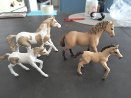 Schleich Pferde Schleich Set 4 Stücke gebraucht