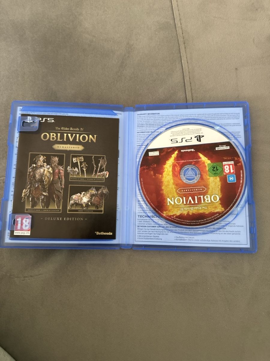 Sony Spiele: The Elder Scrolls IV Oblivion PS5  – Neu (gemäss Beschreibung) aus Basadingen von rya_n9tc 1