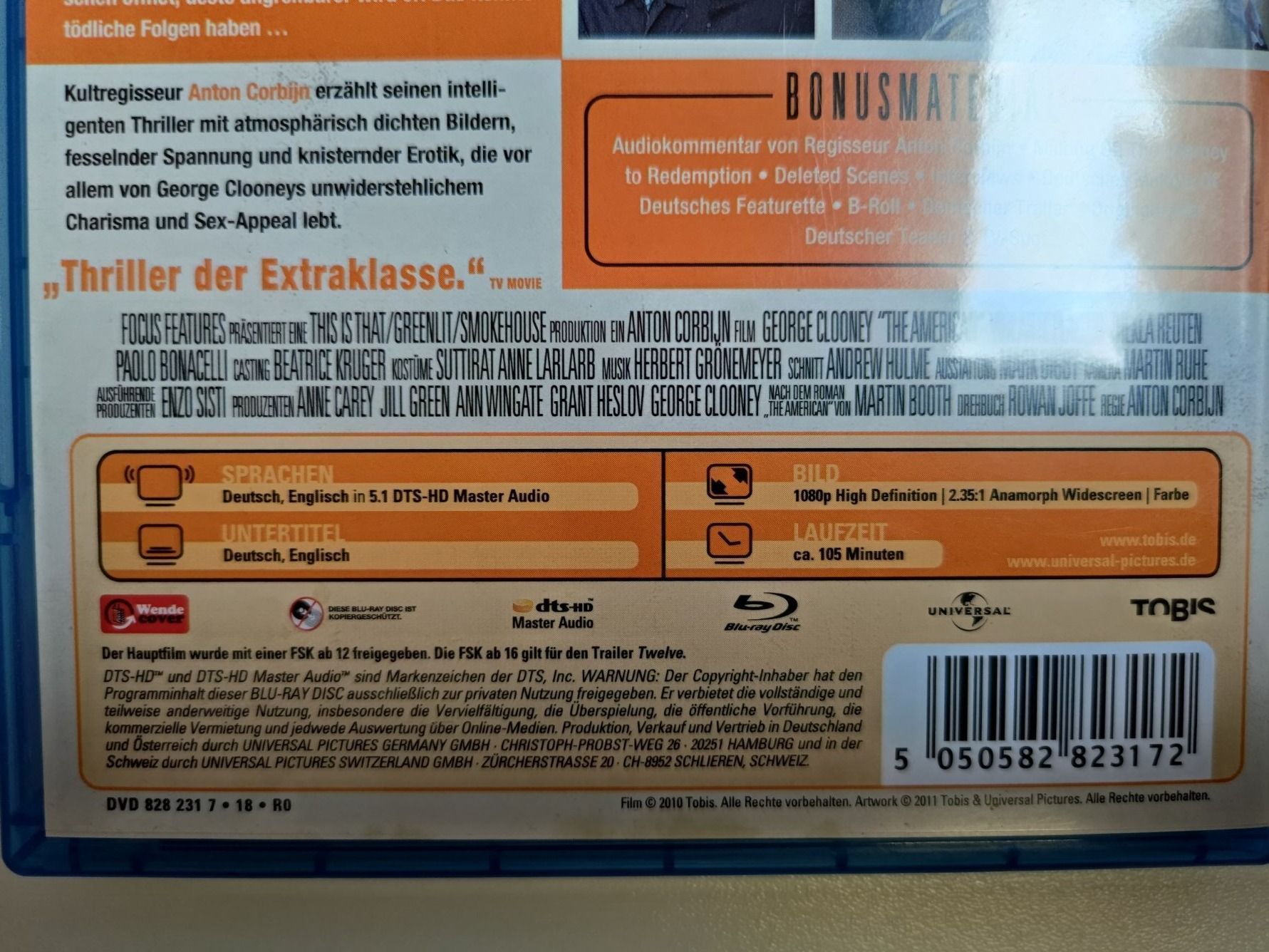 Tutti i DVDs: The American – Usato da Liestal venduto da Kratzilla 3