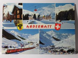 Andermatt , Bergbahn , Seilbahn , 1976