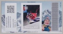 Swiss Crypto Stamp 5.0 ID 9 "Marco Odermatt" mit NFT