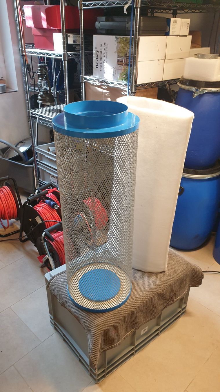 Purificatori d'aria: CarbonActive EC Inline Filterunit 800m³/h 200mm Flansch – Usato da Wolfhalden venduto da tmr_gt5k 5