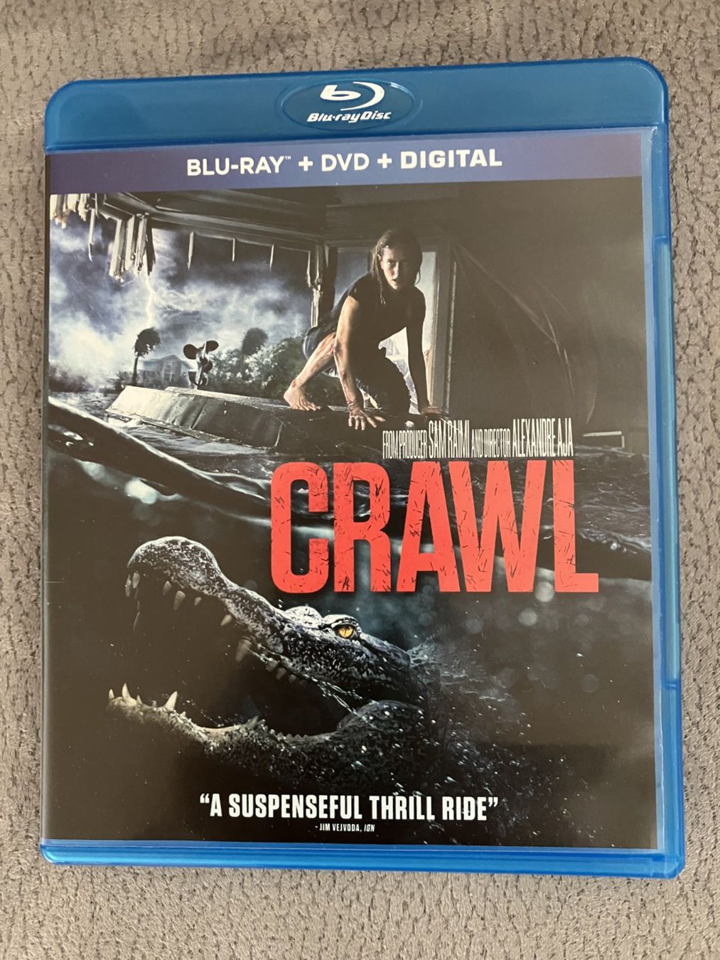 Alle DVDs: Crawl (uncut, BluRay, US-Import, codefree!) – Neu (gemäss Beschreibung) aus Rümlang von Cyman1980