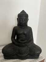 Buddha Figur schwarz