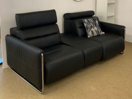 Sofa Stressless mit 2 beweglichen Sitzen, elektrisch verstel