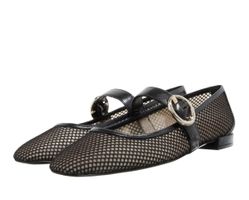 Stuart Weitzman Arabella Mary Janes Ballerinas