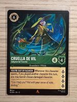 Cruella De Vil 92 EN Disney Lorcana Wilds Unknown 12